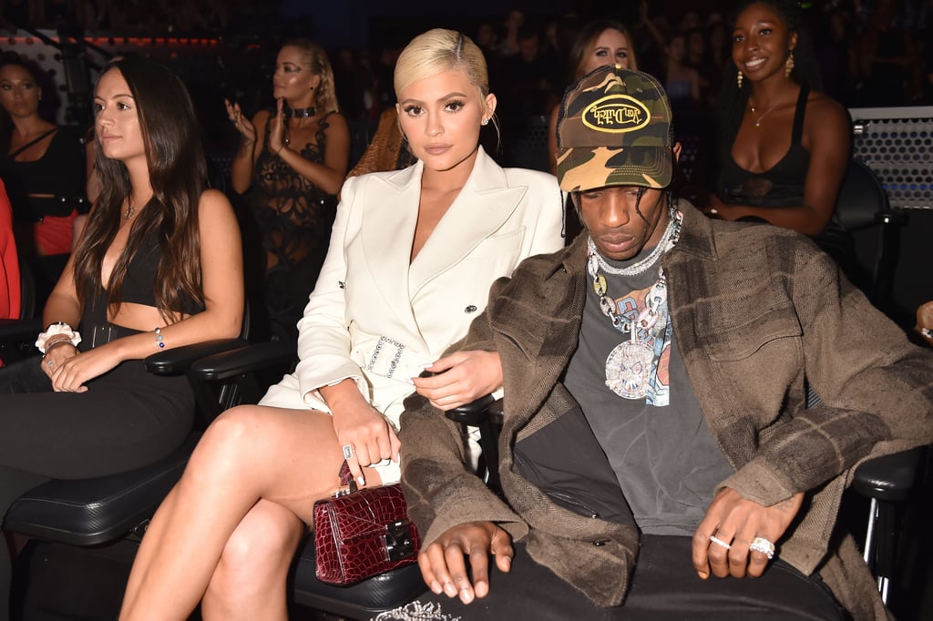 Kylie Jenner and Travis Scott at the 2018 MTV VMAs