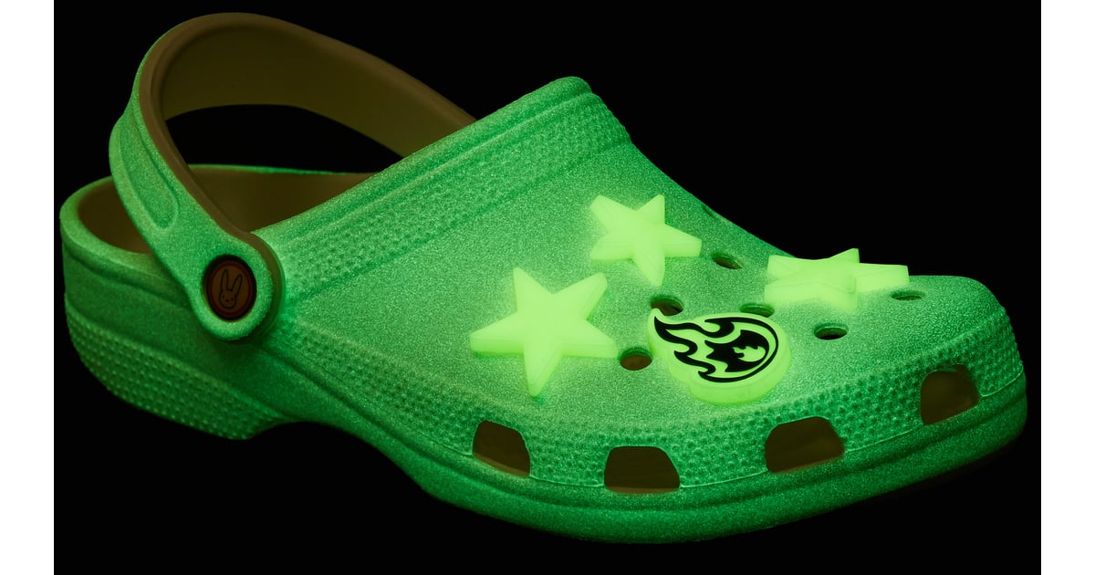Bad Bunny's GlowintheDark Crocs Collaboration POPSUGAR Fashion UK Photo 12