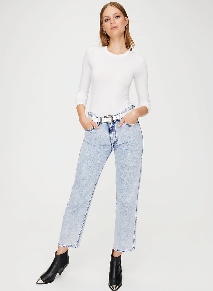 Wilfred Free Somer Bodysuit How to Wear Jeans in the Winter From POPSUGAR at Kohl's POPSUGAR