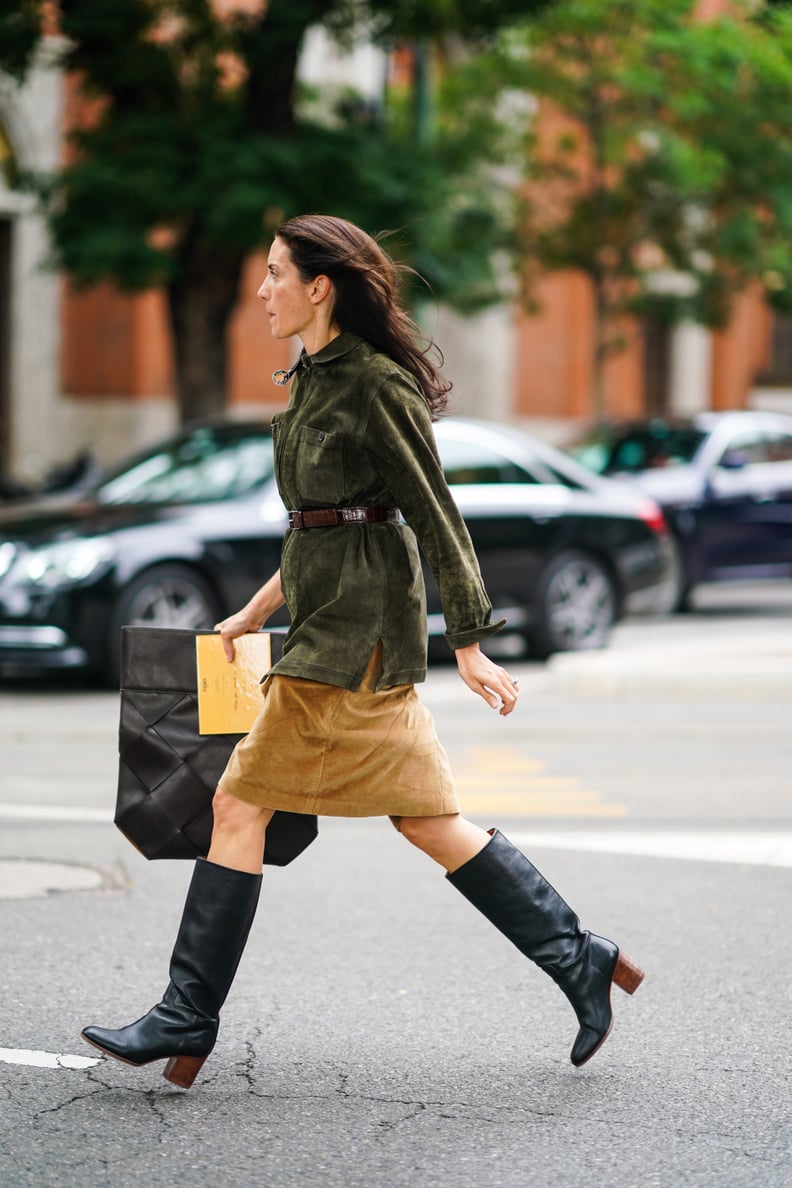 How to Wear Suede: A Utility Shirt
