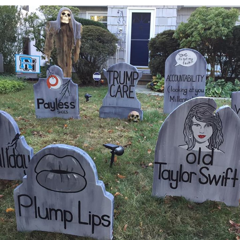 Dad's Funny Halloween Graveyard 2017