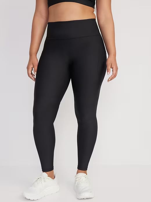 Old Navy High-Waisted PowerSoft Full-Length Pocket Leggings
