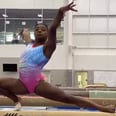 Simone Biles Spins Not 3, Not 4, but 6 Times on the Balance Beam, and We're Dizzy Just Watching!
