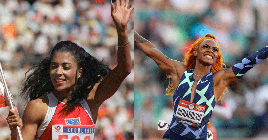 Sha'Carri Richardson Looks Up to Sprinting Icon Florence Griffith Joyner