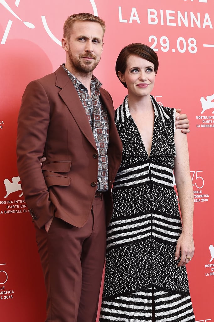 Pictured: Ryan Gosling and Claire Foy