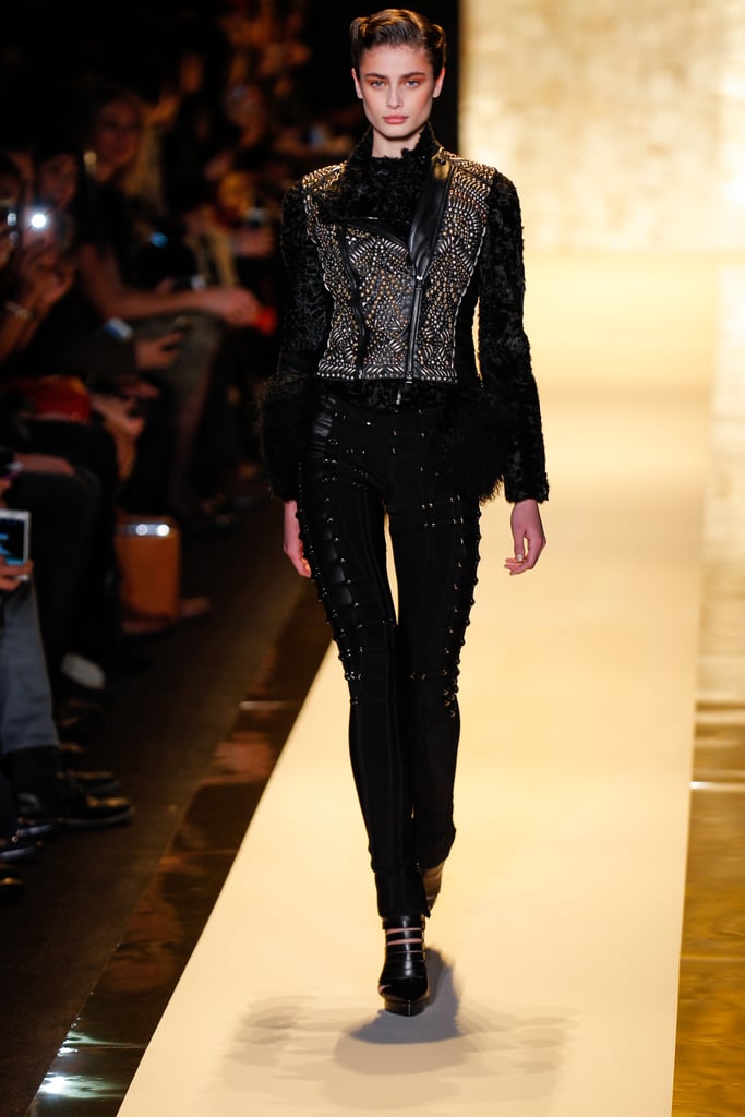 She Was Dark and Mysterious in Hervé Léger