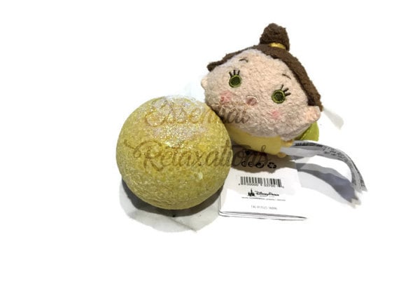 EssentialRelaxations has a vegan bomb ($7) that will match your tub to Belle's famed yellow ballgown. The product's enchanting rose scent will leave you feeling relaxed, because being a princess is stressful!