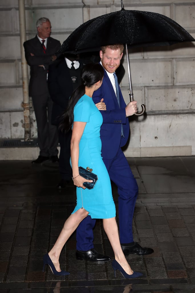 Prince Harry and Meghan Markle at the 2020 Endeavour Awards