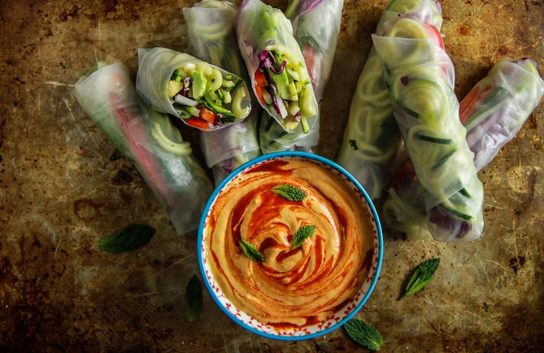 Vegan Zoodle Fresh Rolls