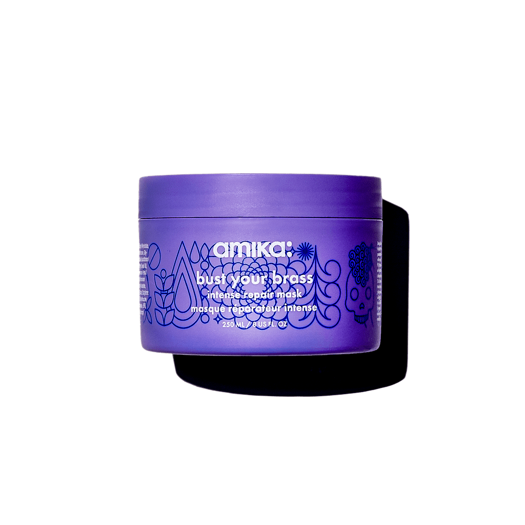 Best Hair Mask For ColorTreated Hair Amika Bust Your Brass Intense Repair Mask Best Hair Best Hair Mask For ColorTreated Hair Amika Bust Your Brass Intense Repair Mask Best Hair