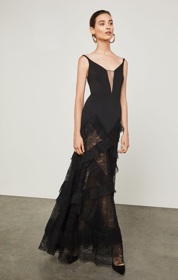 BCBG Avaline Pleated Gown