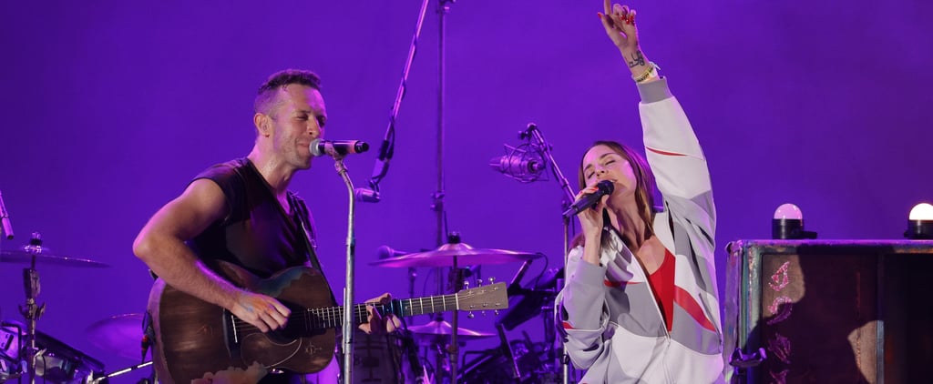 Chris Martin and Mel C Perform Spice Girls Hit "2 Become 1"