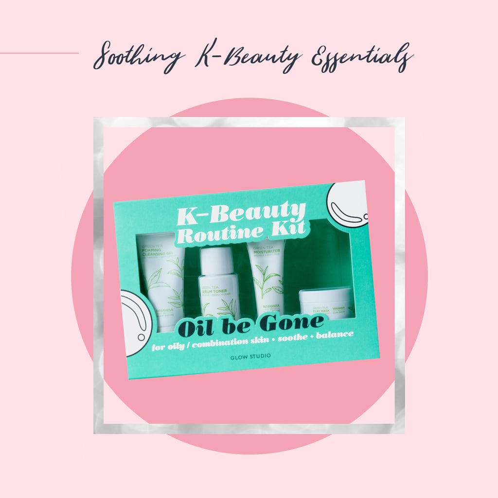 K-Beauty devotee or curious to learn what the hype is about? This all-encompassing set has your name on it. Skin-saving products like these can prove difficult to find at a budget-friendly price, but Target's special four-piece set is affordable and effective. Including a cleansing gel, toner, moisturizer, and clay mask, the antioxidant-rich green tea is perfect for combination and oily skin types.