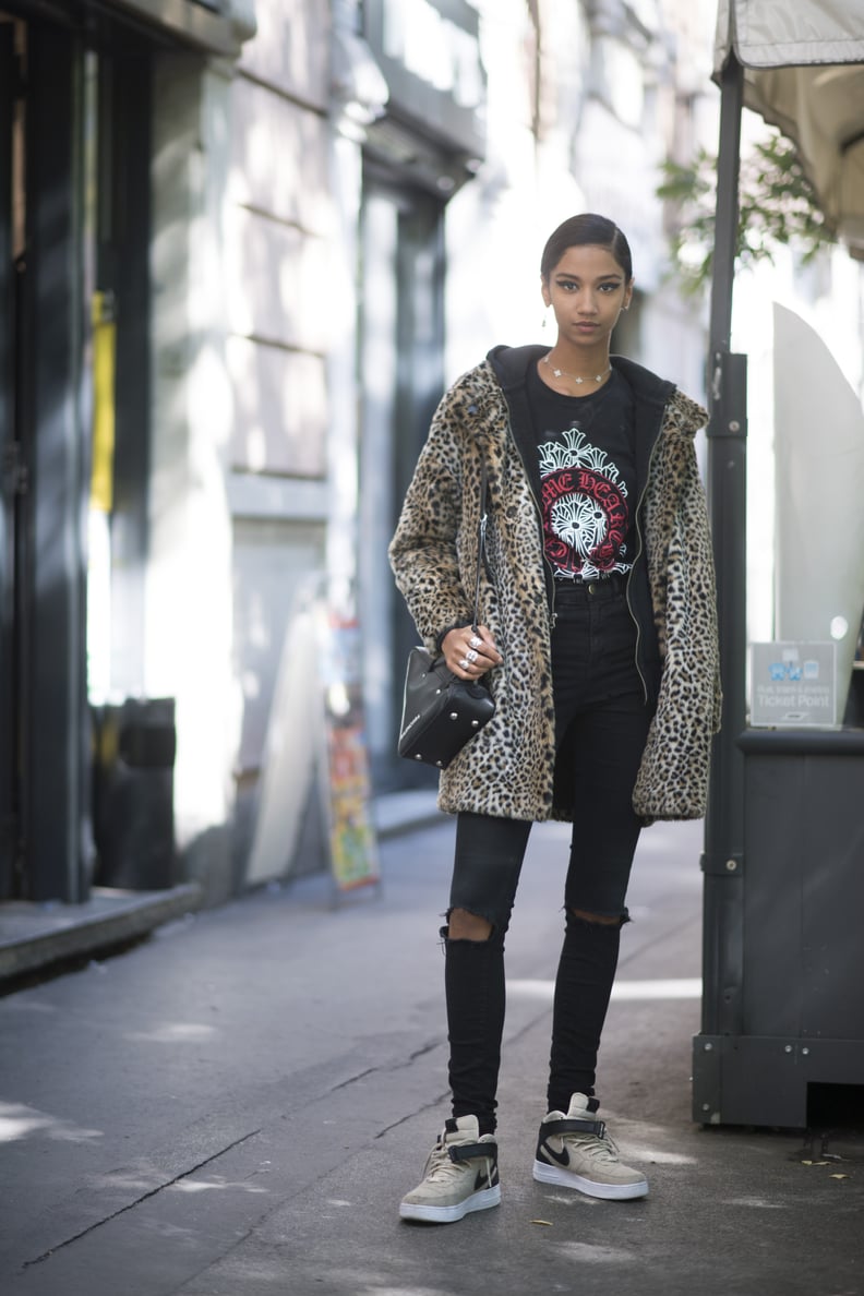 Style Them With a Leopard-Print Jacket