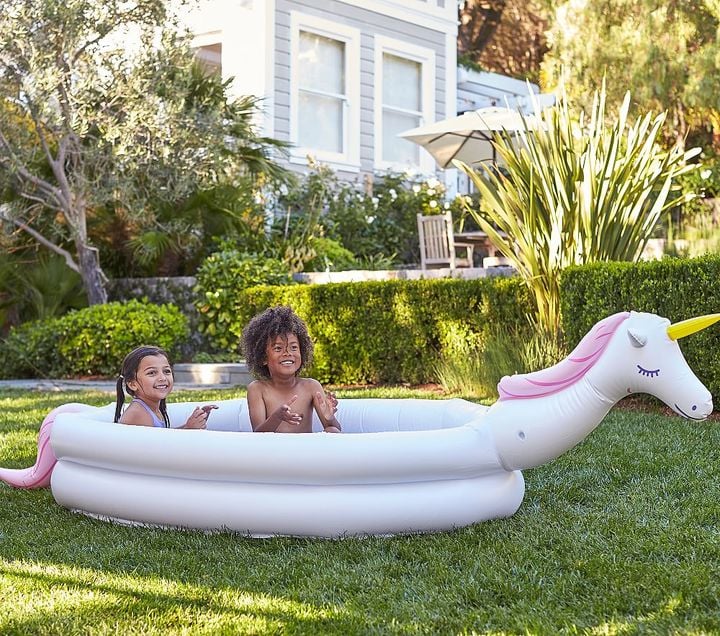 Pottery Barn Kids Unicorn Inflatable Pool