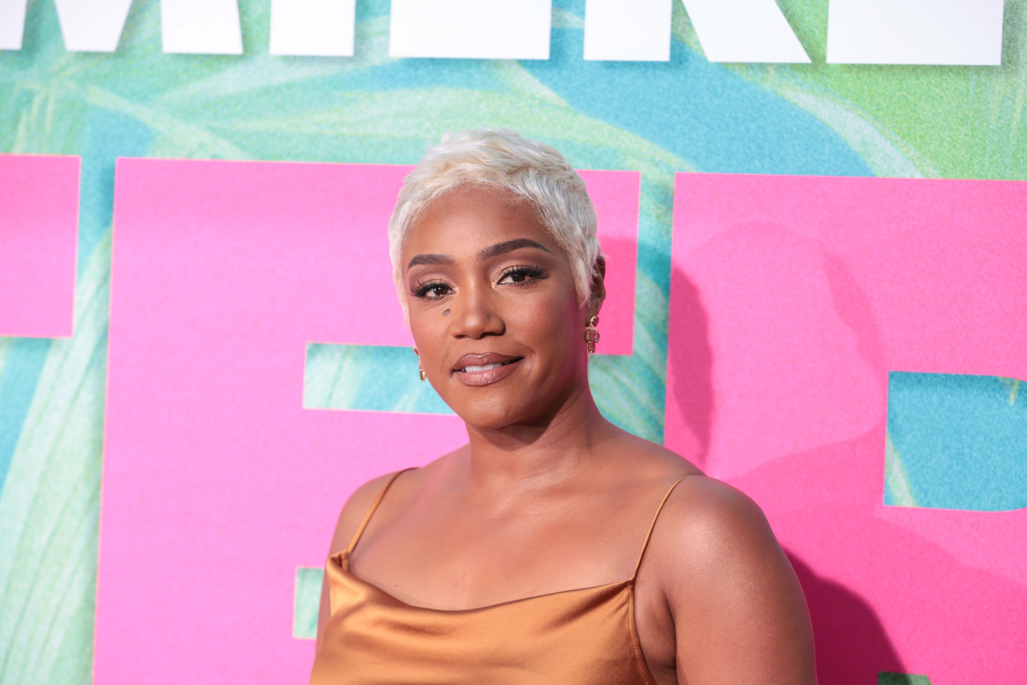 Tiffany Haddish at the premiere of Easter Sunday.