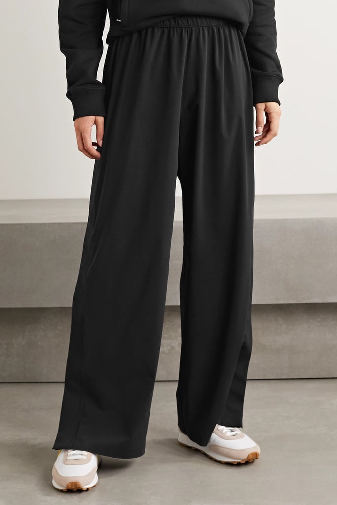 wide leg track pants