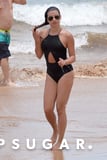 Lea Michele's Swimsuit Shows a Lot More Skin Than Your Average 1-Piece
