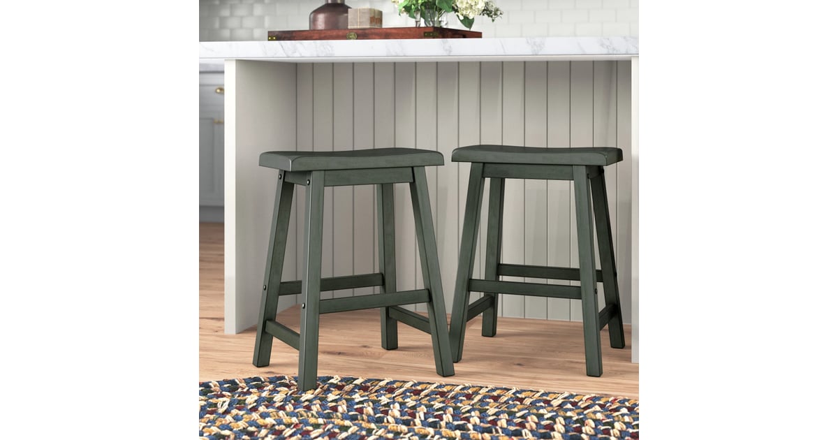 Best Bar Stools Three Posts Sharman Solid Wood Counter Bar