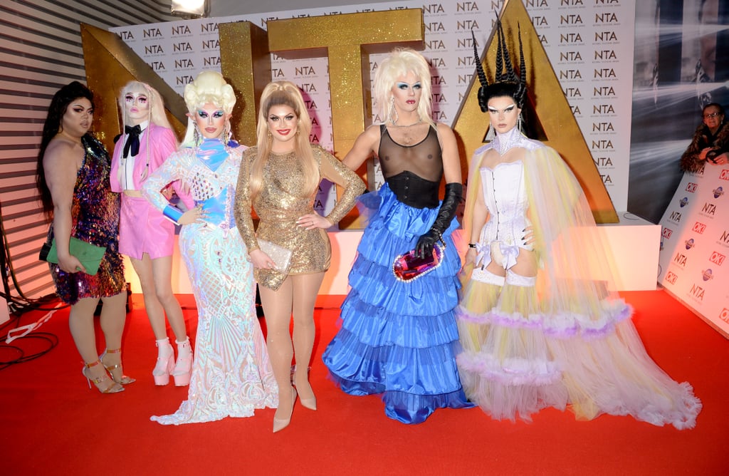 The Cast of "RuPaul's Drag Race UK" at the National Television Awards 2020