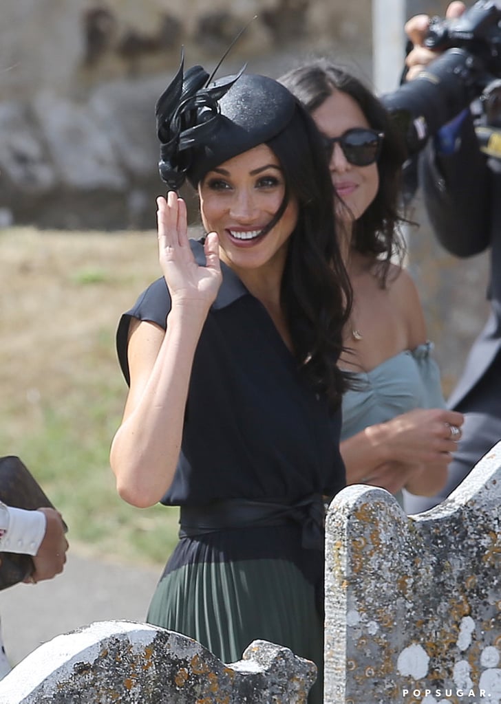 Prince Harry and Meghan Markle at Friend's Wedding 2018