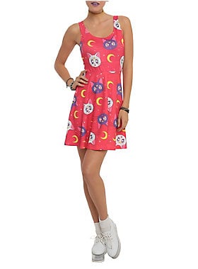 Sailor Moon Artemis and Luna Dress