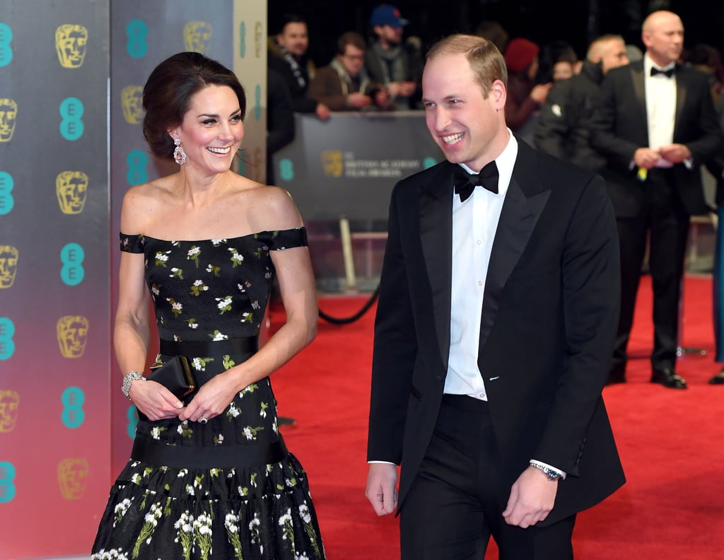 Prince William and Kate Middleton at the BAFTA Awards