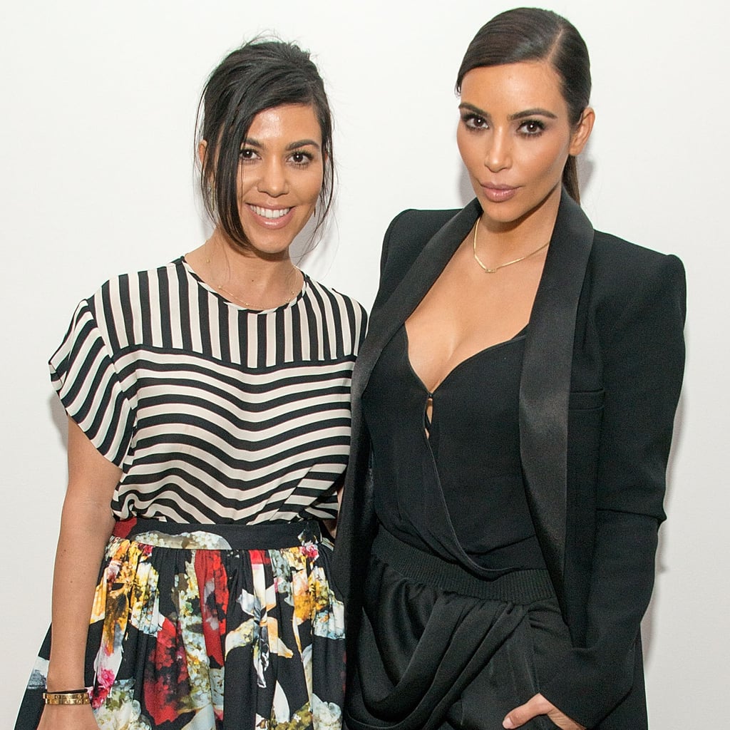 Kim And Kourtney Kardashian Outfits Popsugar Fashion