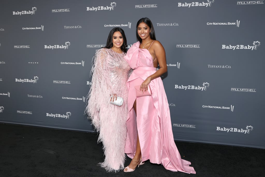 Natalia Bryant Wore a Pink Bow Dress to Baby2Baby Gala