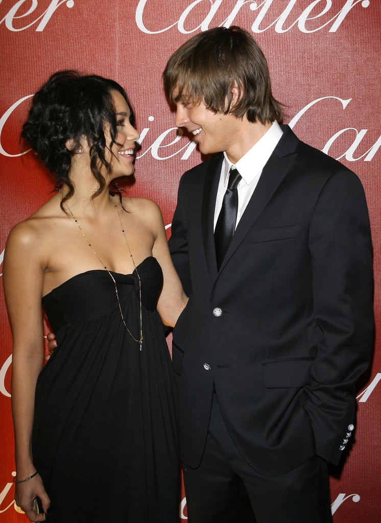 The two were lost in each others' eyes at the Palm Springs International Film Festival in January 2008.