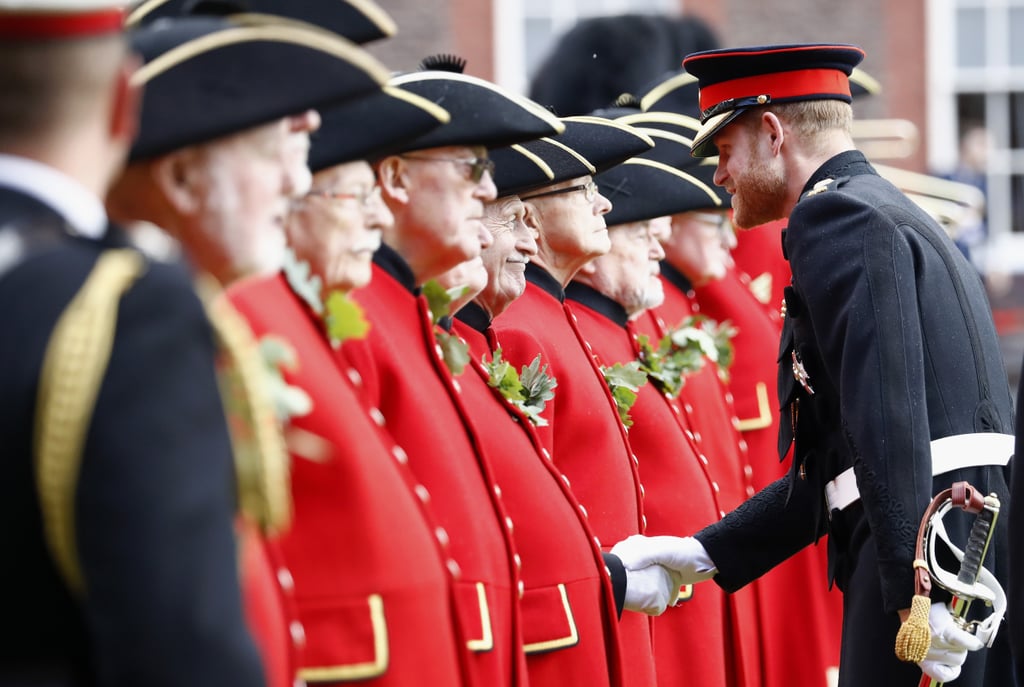 Prince Harry at the Founder's Day Parade June 2019