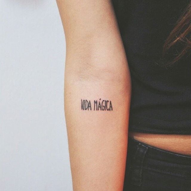 Small Quote Tattoos Popsugar Smart Living
