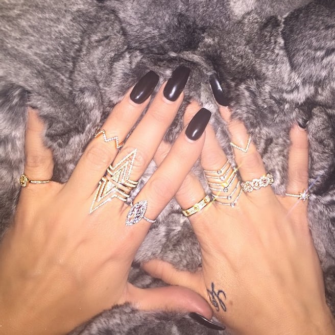 Khloé Kardashians Nails Popsugar Beauty