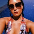 After Taking a Look at Demi Lovato's Sexy Plunging Swimsuit, We Need Our Sunglasses Too