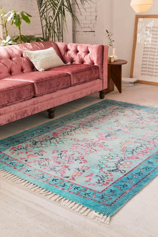 Sammat Printed Chenille Rug