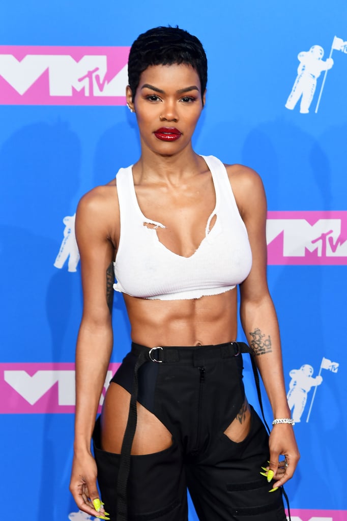 Teyana Taylor at the 2018 MTV VMAs