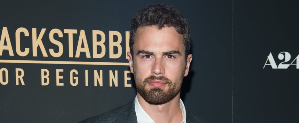 Theo James at Backstabbing For Beginners NYC Premiere 2018