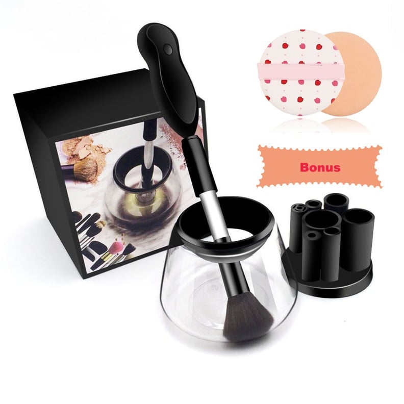 Makeup Brush Electric Cleaner Automatic Spin Brush Cleaner and Dryer Teapot Cleaning Tool