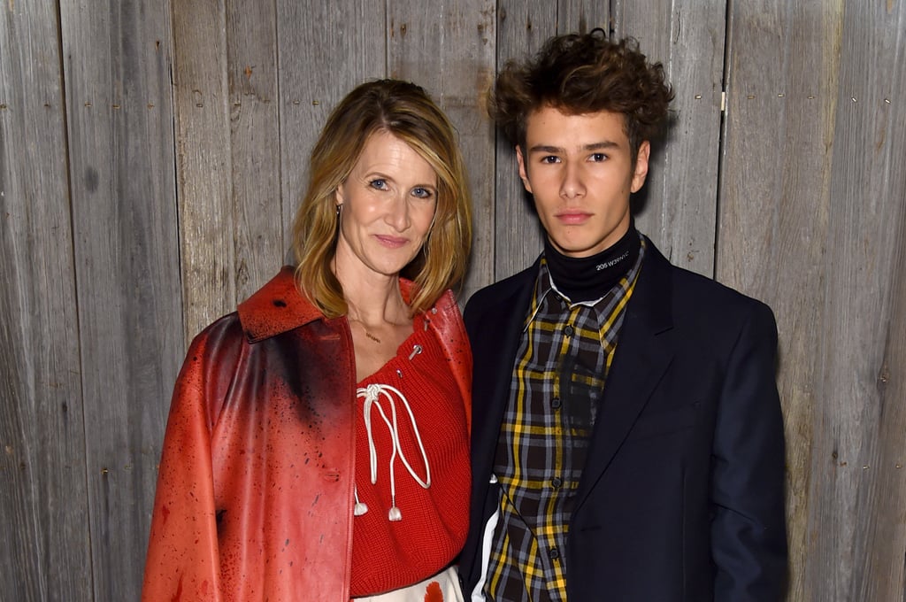 Laura Dern and Son Ellery Harper at Calvin Klein Show 2018