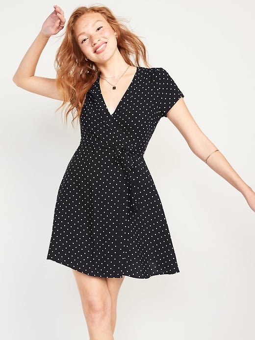 old navy dresses polka dot