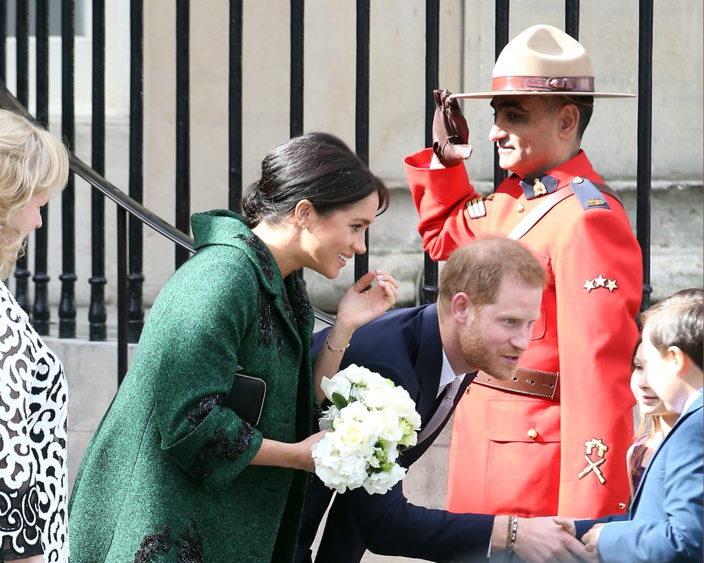 Meghan Markle and Prince Harry at Canada House March 2019