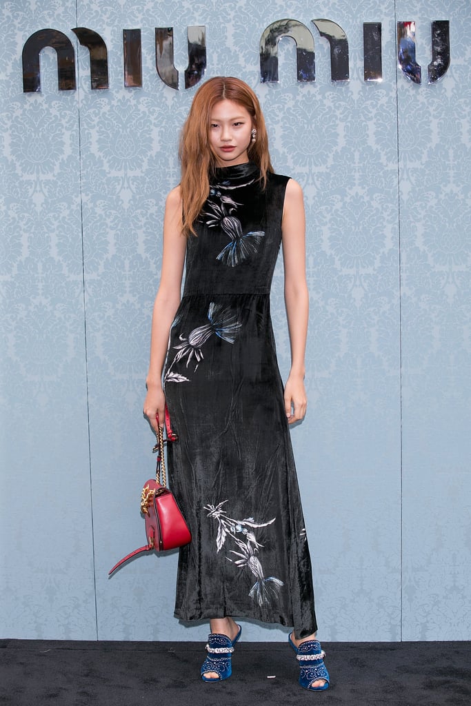 HoYeon Jung at the Miu Miu Cheongdam Boutique Opening Event in 2016 HoYeon Jung at the Miu Miu Cheongdam Boutique Opening Event in 2016
