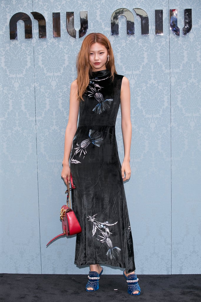 HoYeon Jung at the Miu Miu Cheongdam Boutique Opening Event in 2016