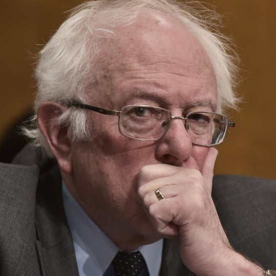 Bernie Sanders Laughs at Trump's Healthcare Comment