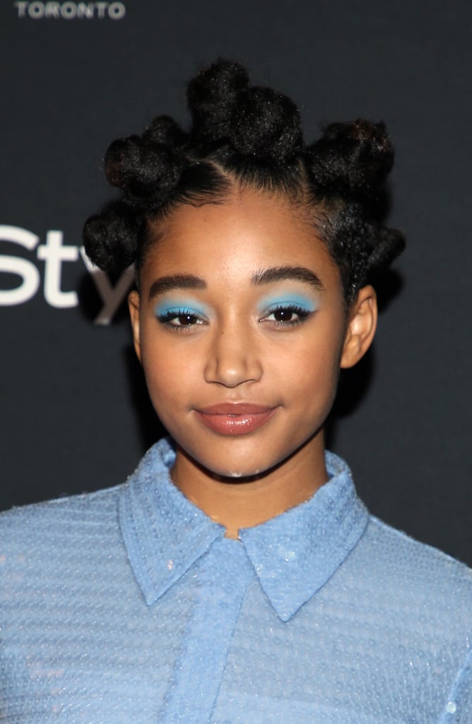 Amandla Stenberg With Bantu Knots