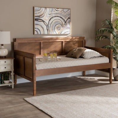 Baxton Studio Twin Toveli Wood Daybed