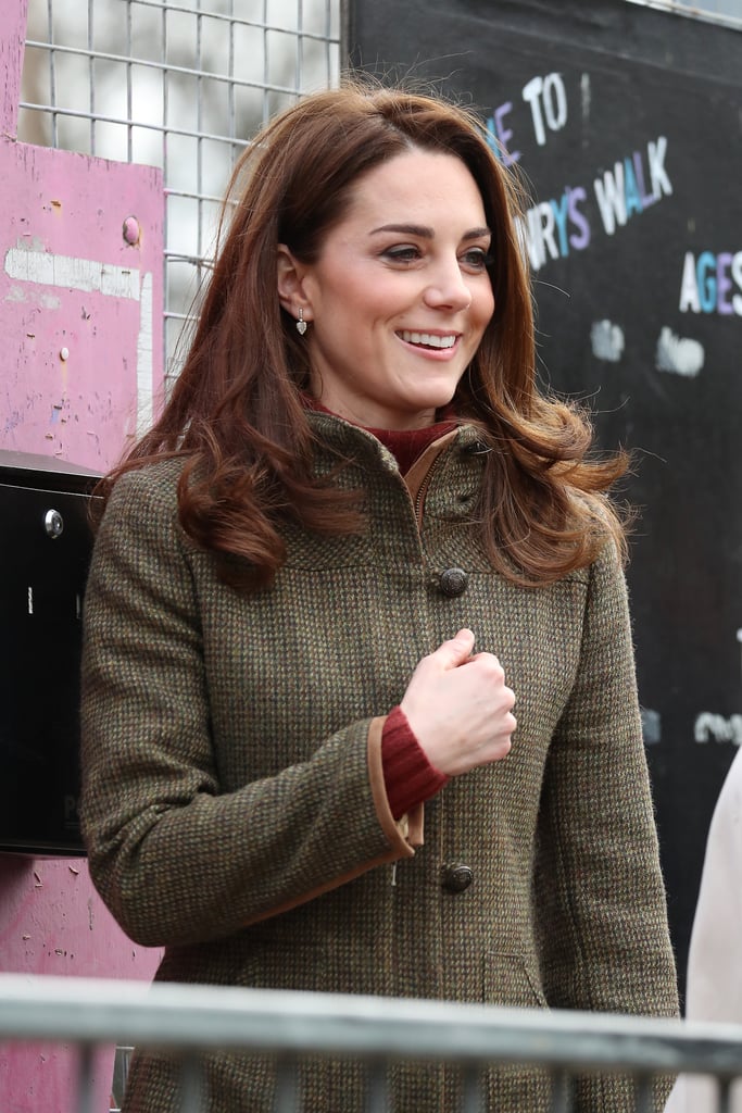 Kate Middleton Visits King Henry’s Walk Garden January 2019