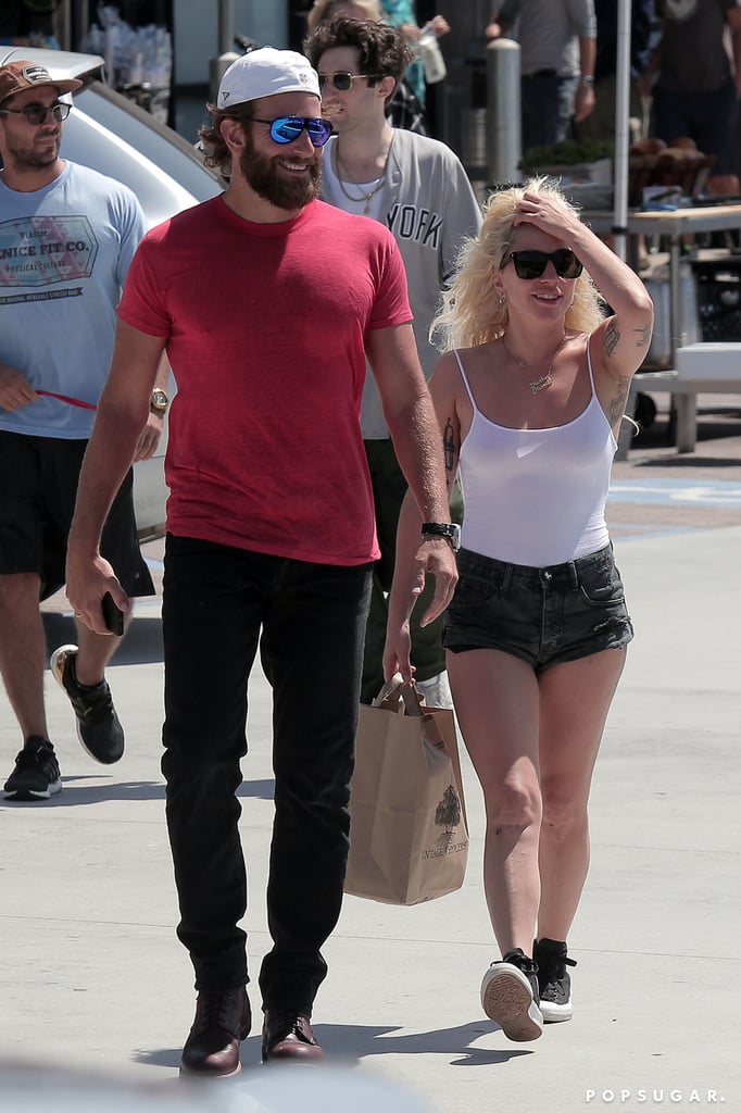 Lady Gaga and Bradley Cooper Shopping in LA Sept. 2016