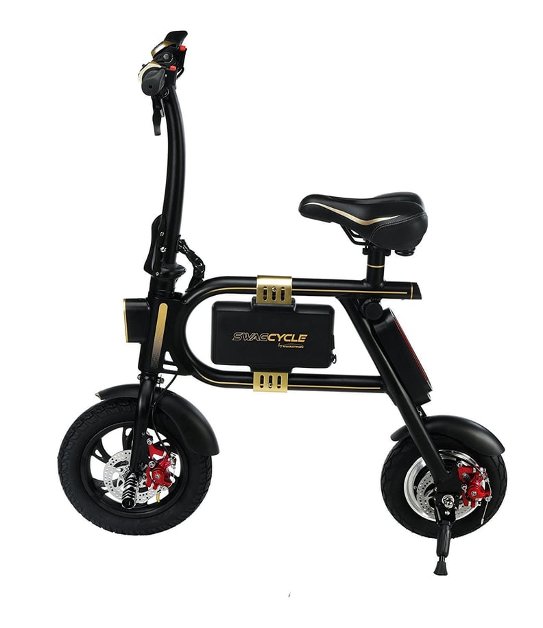 Swagtron Folding Electric Bicycle