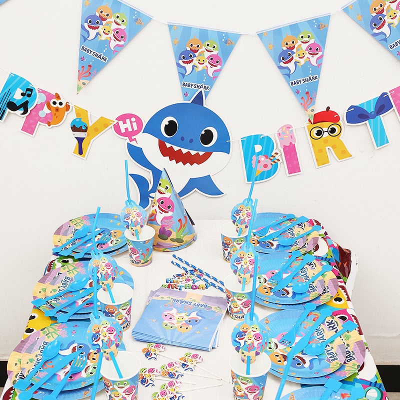 Baby Shark Party Supplies For Kid Birthdays Popsugar Family